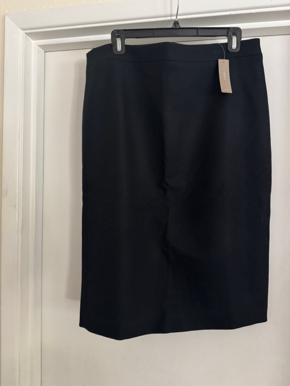 Classic J Crew No. 2 Pencil Skirt Black Pencil Skirt - Timeless Workwear 14 Tall